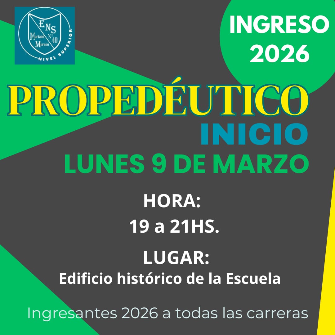 Imagen 
inicio Propedeutico 2026
